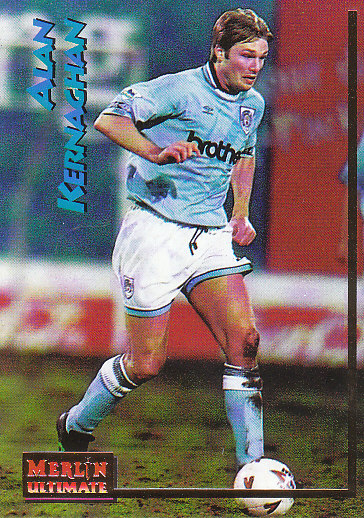 Alan Kernaghan Manchester City 1995/96 Merlin Ultimate #120